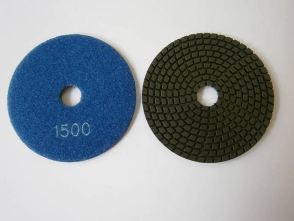 Brúsne dia flex kotúče - suchý zips, priem.100 mm, keramická väzba, zrnitosť: 1500