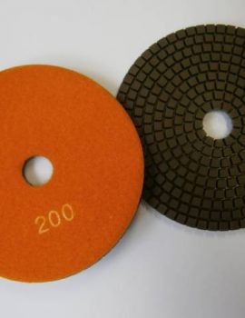 Brúsne dia flex kotúče - suchý zips, priem.125 mm, keramická väzba, zrnitosť: 200