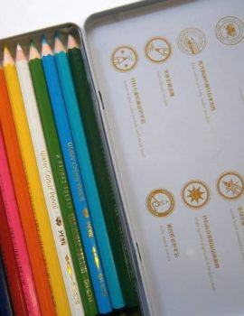 Akvarelové ceruzky, 12 ks
